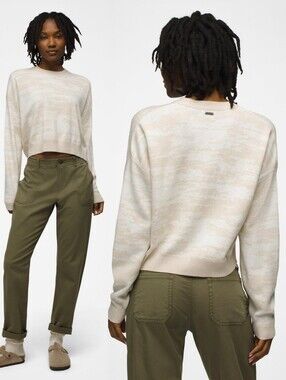 Prana M Modern Contemporary Normcore Loungewear Athleisure Cozy Knit Sweater